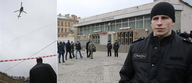 روسيا تبدأ التحقيقات بشأن انفجار مترو سان بطرسبرج