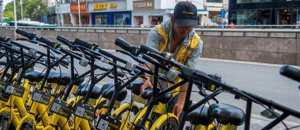 الأمم المتحدة تتعاون مع شركة صينية لمشاركة الدراجات من أجل تنمية الوعي بالتغيرات 
المناخية