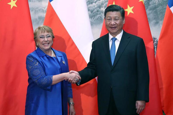 (منتدى الحزام والطريق) الصين وتشيلي تعمقان الشراكة الاستراتيجية الشاملة