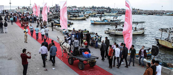 تحقيق: مهرجان للأفلام ينطلق من مرفأ غزة في رسالة للتذكير بحصارها