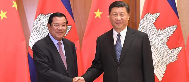 (منتدى الحزام والطريق) الصين وكمبوديا تتعهدان بتطبيق خطط تعاون فى إطار مبادرة الحزام والطريق