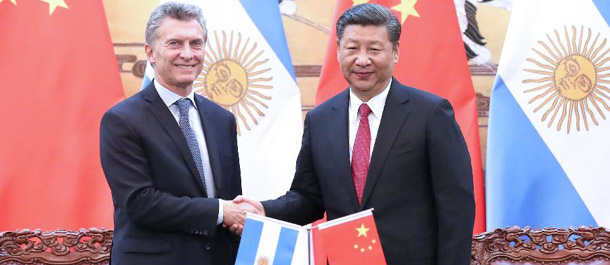 الصين والأرجنتين تتعهدان بتعزيز العلاقات الثنائية