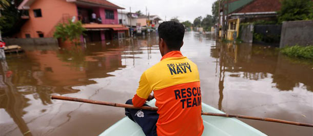 الصين تقدم مساعدات إنسانية إلى سريلانكا للإغاثة من الفيضانات