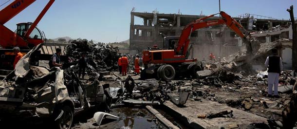 انفجار كابول يدمر منازل خاصة بدبلوماسيين باكستانيين