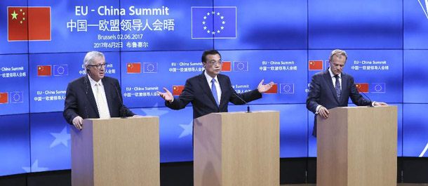 رئيس مجلس الدولة الصيني يحث الاتحاد الأوروبي على تنفيذ التزاماته في إطار منظمة التجارة العالمية