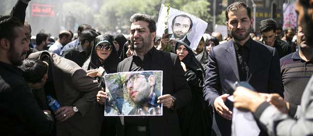 تشييع جنازة ضحايا هجوم داعش الإرهابي في إيران