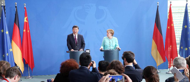 الصين وألمانيا تتعهدان برفع العلاقات الثنائية إلى مستويات أعلى