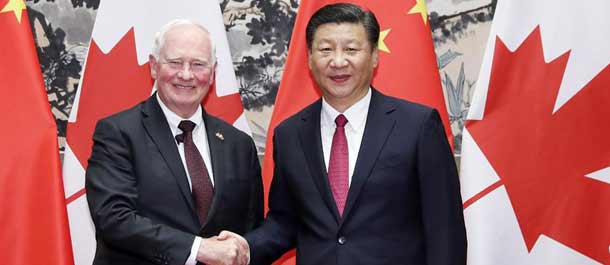 القادة الصينيون يدعون الى تعاون أقوى مع كندا