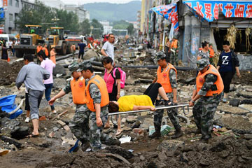 8 قتلى وفقدان شخص بسبب الامطار الغزيرة بشمال شرقي الصين