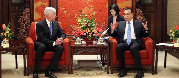 رئيس مجلس الدولة الصيني يتطلع إلى التعاون على مستوى المقاطعات بين الصين والولايات المتحدة