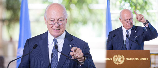 مبعوث الأمم المتحدة: محادثات سلام "هامة للغاية" بشأن سوريا في أكتوبر