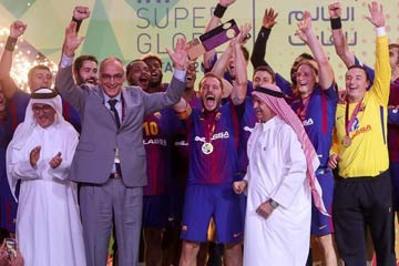 برشلونة الإسباني يحرز لقب مونديال الأندية لكرة اليد في الدوحة