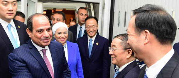 وصول الرئيس المصري إلى شيامن للمشاركة في حوار استراتيجي حول تنمية الأسواق الناشئة والدول النامية