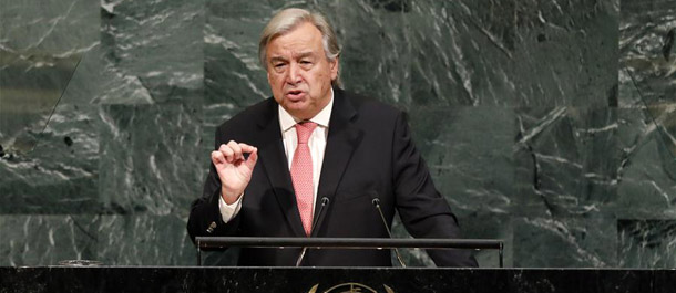 تقرير اخباري: أمين عام الأمم المتحدة يسلط الضوء على "الخطر النووي" خلال تقرير عمله أمام الجمعية العامة