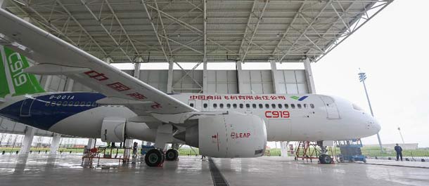 مزيد من الطلبات لشراء طائرة الركاب الصينية الكبيرة "سي 919"