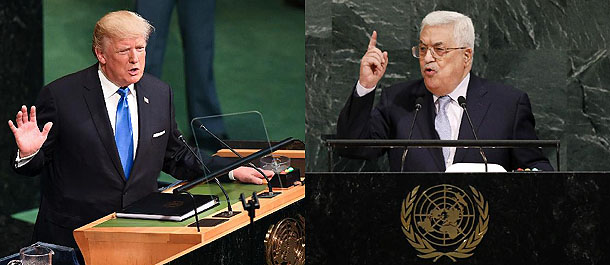 عباس وترامب يعبران عن تفاؤلهما بشأن تسوية الصراع الإسرائيلي الفلسطيني