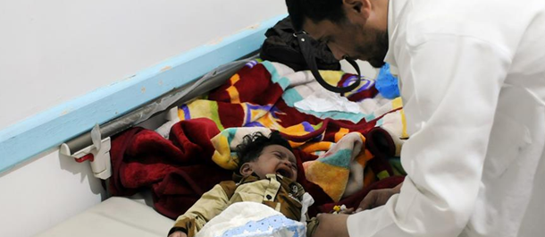إصابات الكوليرا في اليمن تقترب من 700 ألف حالة