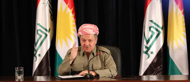 بارزاني يعلن المضي قدما في إجراء استفتاء استقلال إقليم كردستان "مهما كان الثمن"