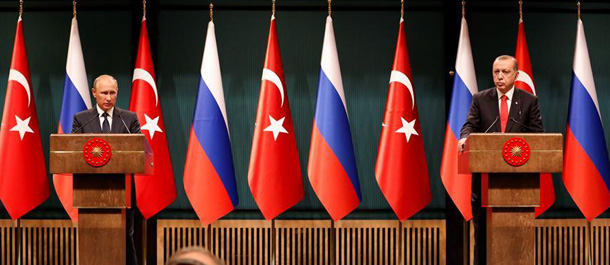 اردوغان يؤكد تمسك تركيا وروسيا بوحدة أراضي العراق وسوريا