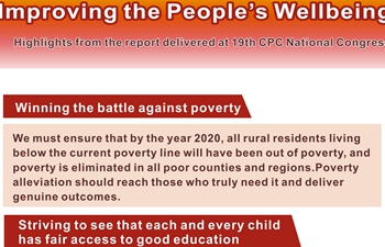Graphics: highlights on improving people's wellbeing from CPC report
