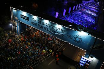 السباق الليلي التقليدي في تل أبيب