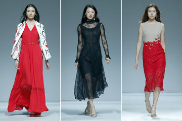 عروض الأزياء الجديدة في أسبوع الموضة الدولي ببكين