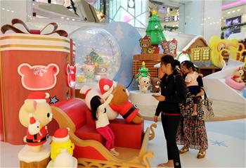 ازدياد اجواء احتفالية بعيد الميلاد المجيد في هونغ كونغ