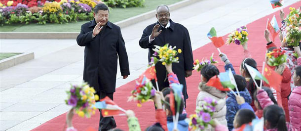 الصين وجيبوتي تتفقان على إقامة شراكة استراتيجية