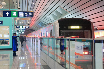 بكين تطلق ثلاثة خطوط مترو أحدها دون سائق اعتبارا من اليوم السبت