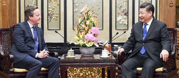 الرئيس شي يدعو لتعميق التعاون مع بريطانيا ضمن "الحزام والطريق"