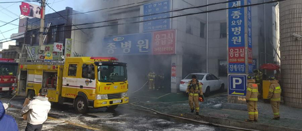 ارتفاع عدد قتلى حريق في مستشفى بكوريا الجنوبية إلى 41 شخصا