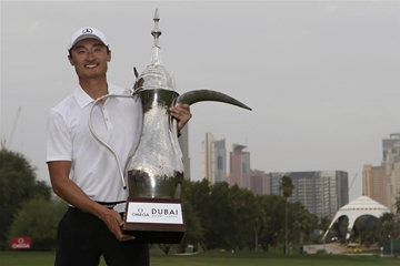 الصيني لي هاو تونغ  يفوز ببطولة دبي للجولف