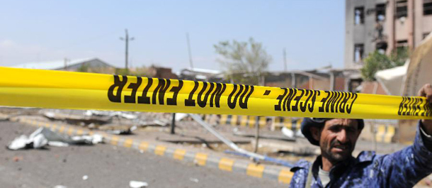 مقتل 6 أشخاص إثر قصف للتحالف على مقر أمني في صنعاء