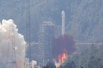 الصين ترسل قمرين صناعيين من طراز بيدو- 3  للأغراض الملاحية إلى المدار