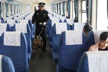 شرطة السكك الحديدية تضبط 622 مجرما خلال عطلة عيد الربيع