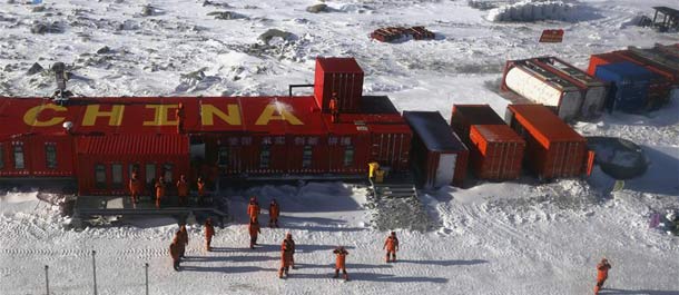 باحثون صينيون يكملون مسحا عن التغيرات المناخية في القطب الجنوبي