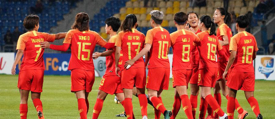 الصين تكتسح الأردن 8 /1 وتتأهل للدور قبل النهائي في كأس آسيا للسيدات لكرة القدم