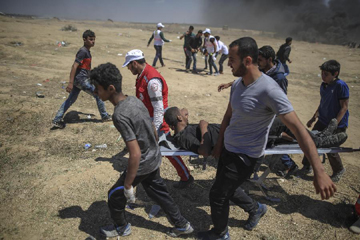 تقرير إخباري: مقتل 55 فلسطينيا برصاص الجيش الإسرائيلي  في يوم دام في قطاع غزة