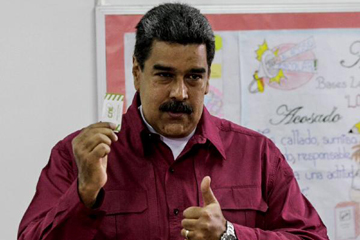 المجلس الانتخابي الفنزويلي: إعادة انتخاب مادورو رئيسا للبلاد