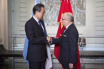 وزيرا خارجية الصين والأرجنتين يتعهدان بتعزيز التعاون