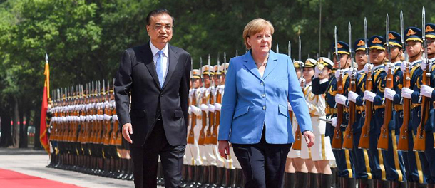 مقالة خاصة: الصين وألمانيا تسعيان إلى تعاون أقوى مع زيارة ميركل إلى الصين