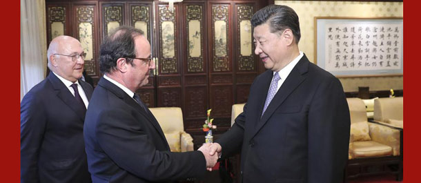 شي يقول إن لديه ثقة تامة في العلاقات الصينية-الفرنسية