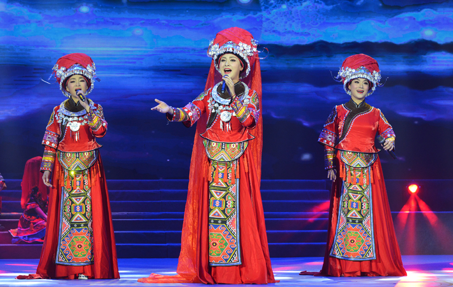 مهرجان الأعمال الموسيقية للقوميات الأقلية في شمالي الصين