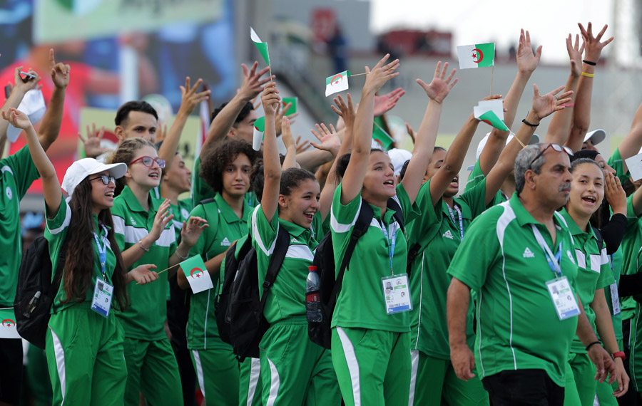 الدورة الثالثة للألعاب الإفريقية للشباب تفتتح في الجزائر