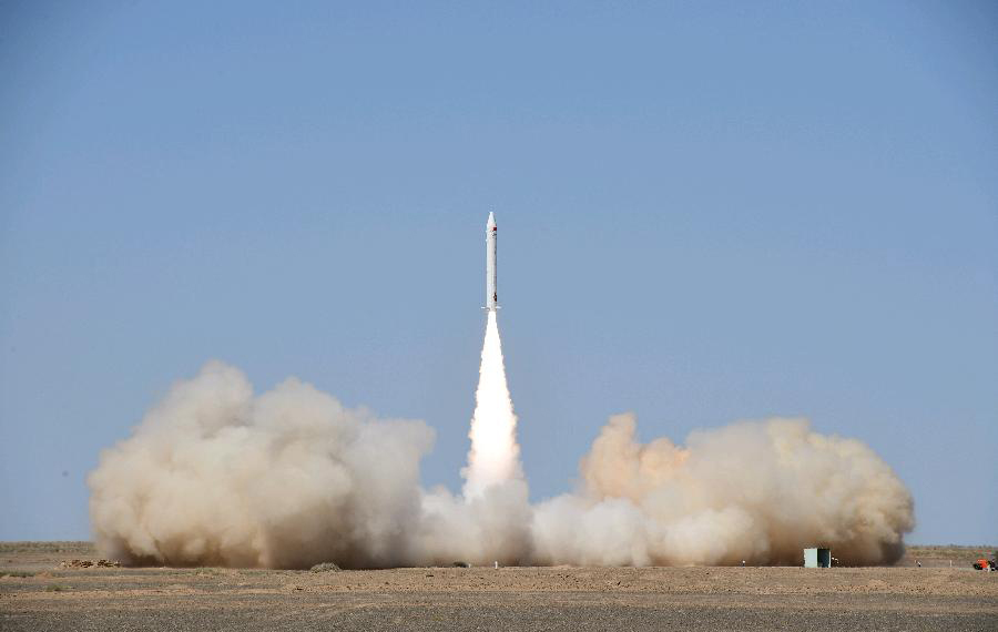 شركة خاصة صينية تطلق صاروخا شبه مداريا في شمال غربي الصين