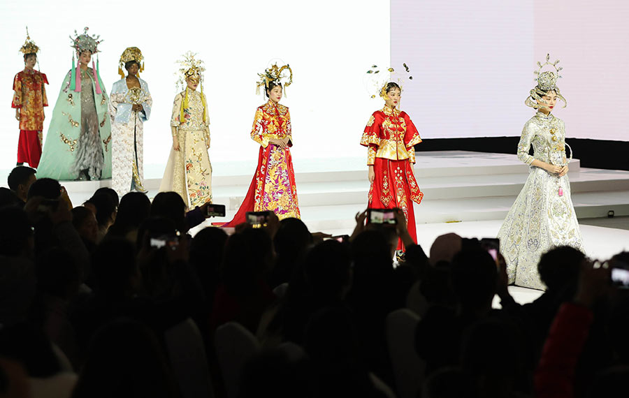 معرض الصين للزفاف يقام في مدينة تشنغدو