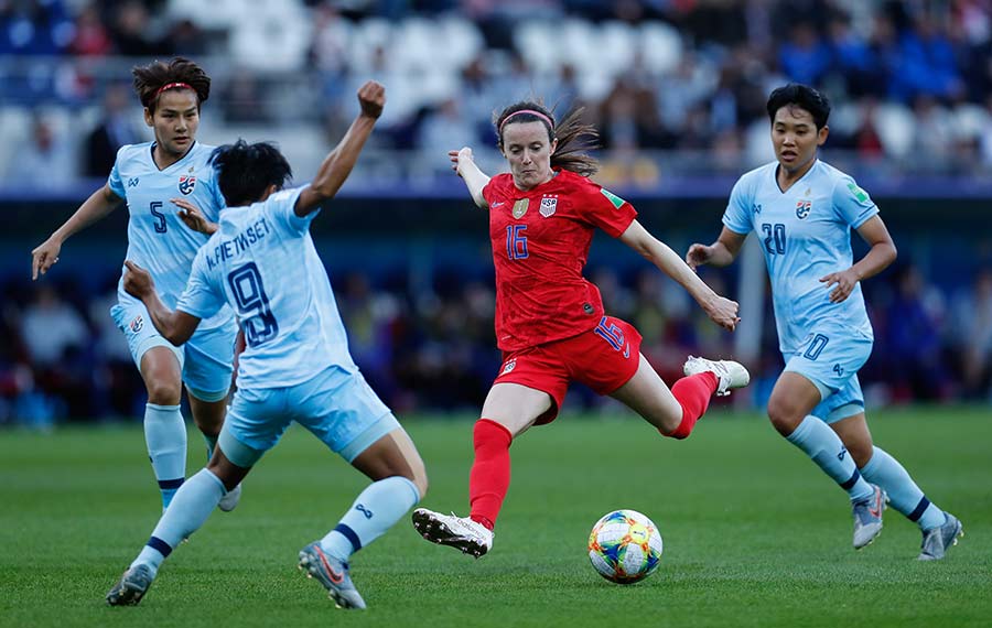 خسارة قياسية لمنتخب تايلاند النسوي في بطولة كأس العالم لكرة القدم للنساء