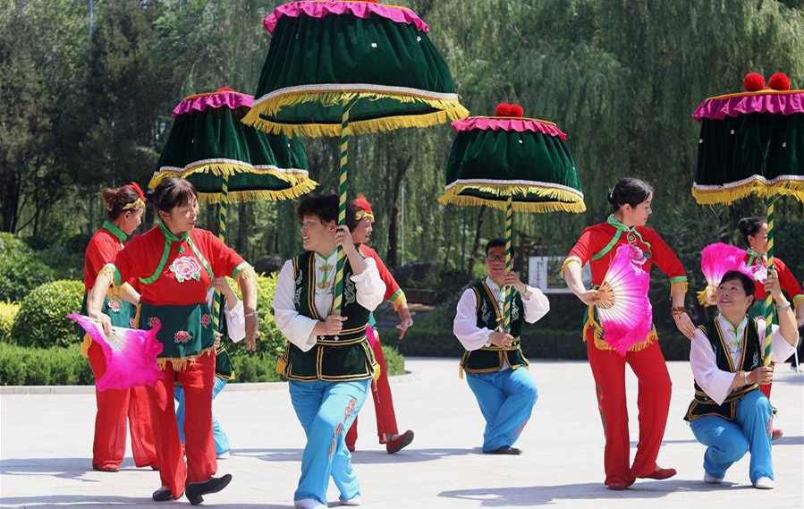 رقص "قوانسان" في مقاطعة خبي