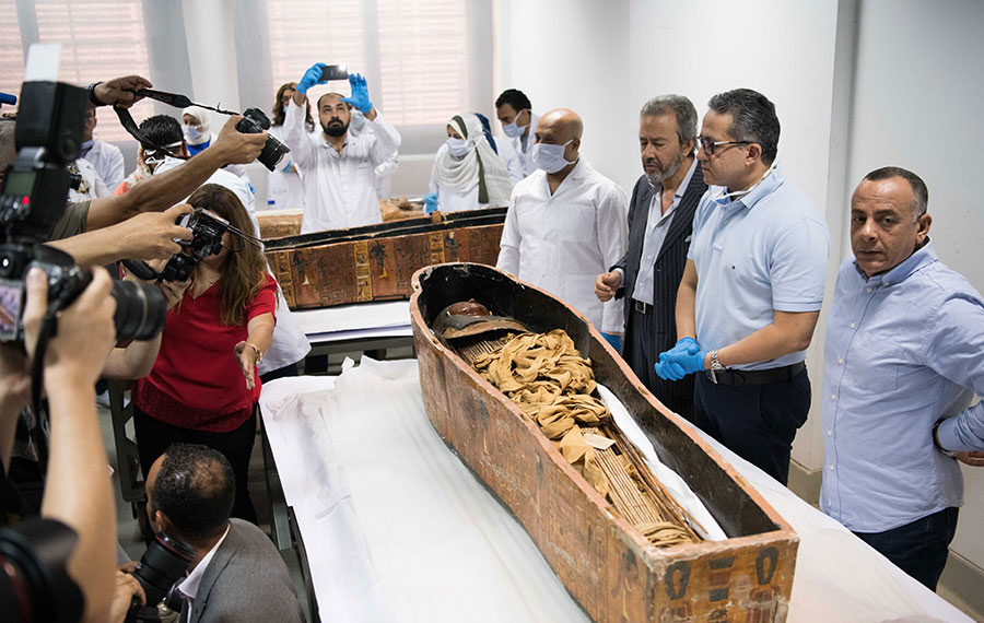 مصر تستعد لافتتاح ثاني أكبر متاحفها بنقل مومياوات فرعونية إليه