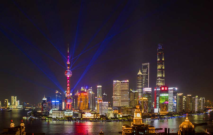 معرض الضوء يقام في شانغهاي